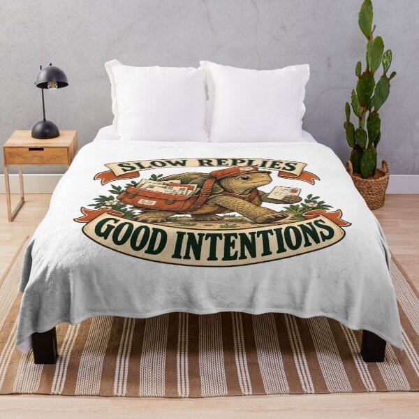 Item preview, Slow Replies - Good Intentions designed and sold by slemfiskz.