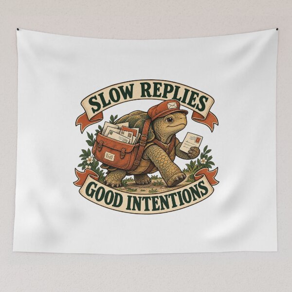 Item preview, Slow Replies - Good Intentions designed and sold by slemfiskz.