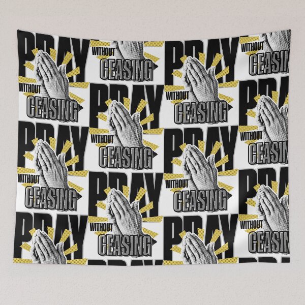 Item preview, Pray Without Ceasing designed and sold by Moore & Moore Creations.