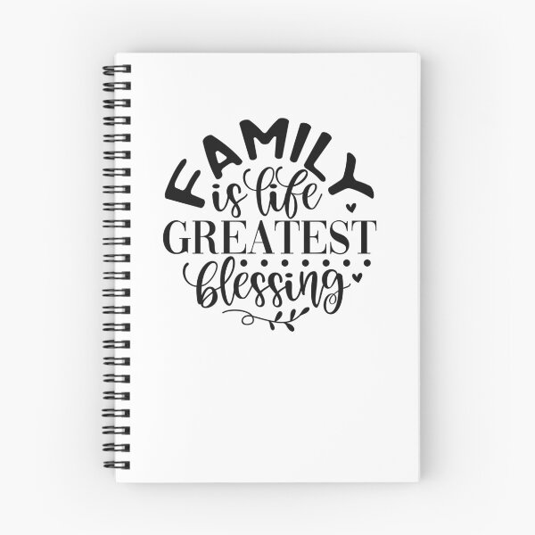 Item preview, Family Is Lifes Greatest Blessing Inspirational Quote Art designed and sold by Creative Spark.