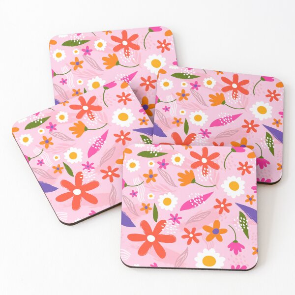 Item preview, Retro Flowers designed and sold by ViaARTfactory.