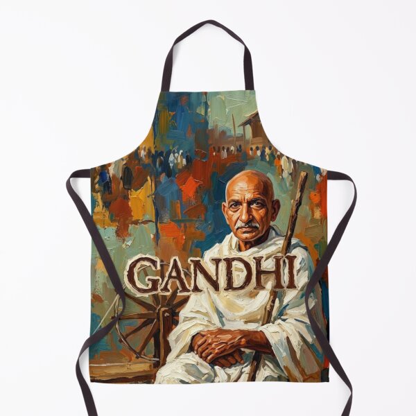 Item preview, Gandhi Biographical Drama Fine Art Tribute designed and sold by Art's Diner.