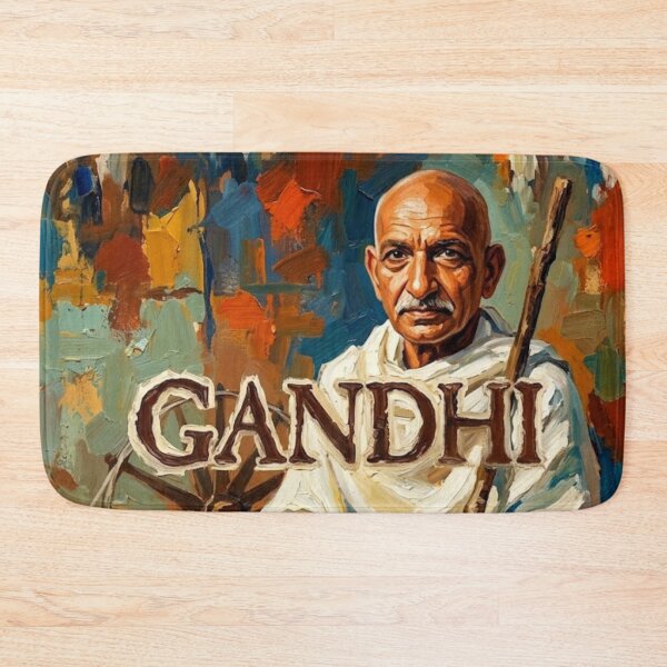 Item preview, Gandhi Biographical Drama Fine Art Tribute designed and sold by Art's Diner.