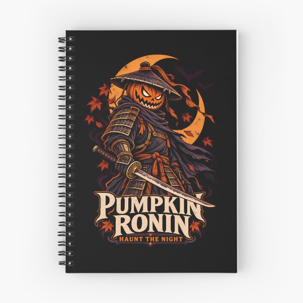 Item preview, Pumpkin Ronin Samurai — Haunt the Night Halloween Art designed and sold by "Hedek".