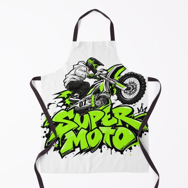 Item preview, NEON GREEN SUPER MOTO designed and sold by MonoStyle.