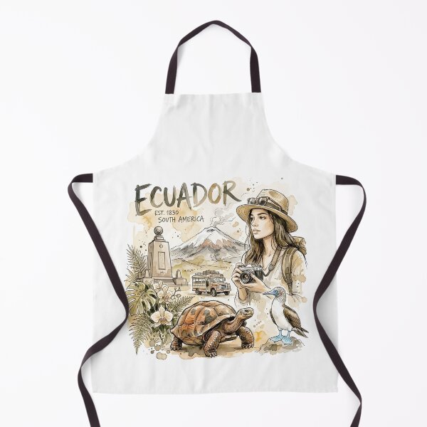 Item preview, Ecuador Illustrated: Andes, Wildlife and Adventure designed and sold by EdwinkOne.