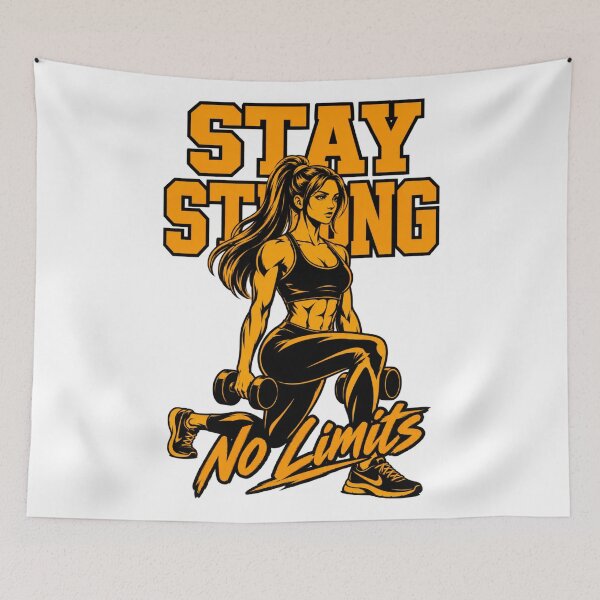 Item preview, Stay Strong – No Limits designed and sold by DreamPrint Collective.