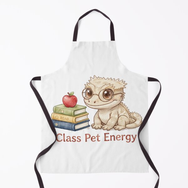 Item preview, Class Pet Energy Funny Crested Gecko Teacher Sticker designed and sold by LunaAdventurer.