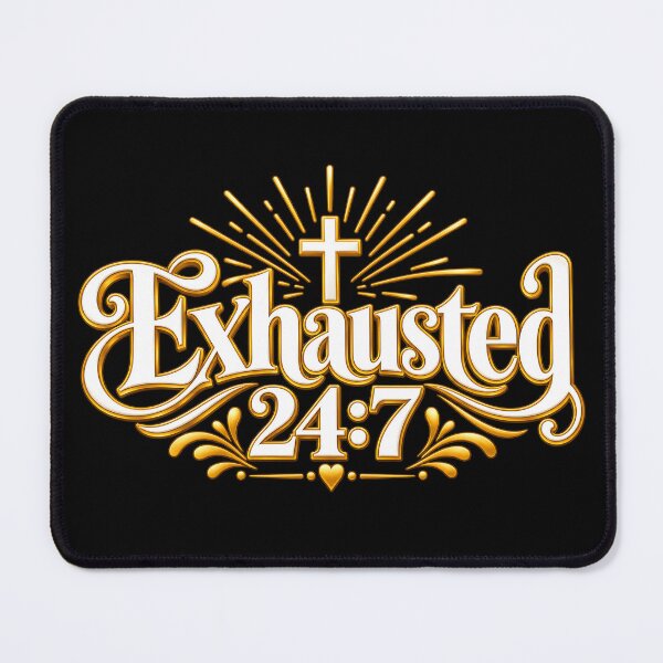 Item preview, Exhausted 24:7 designed and sold by BuxomBabe21.