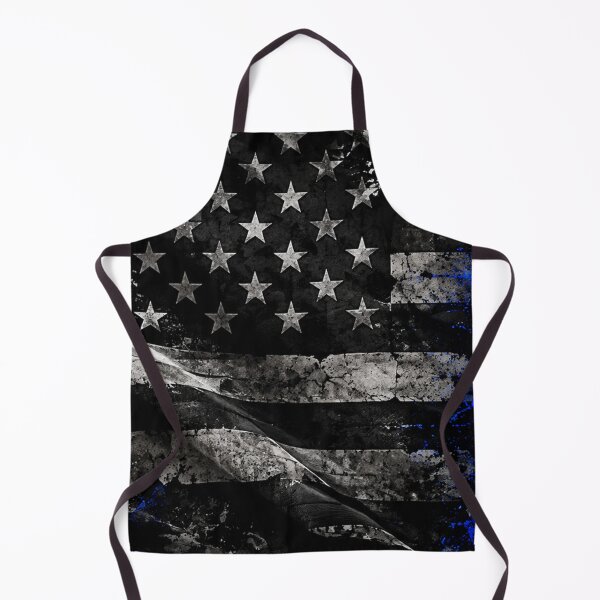 Item preview, Thin Blue Line American Flag | Back the Blue Law Enforcement Tribute designed and sold by Fei Long Design Hub.
