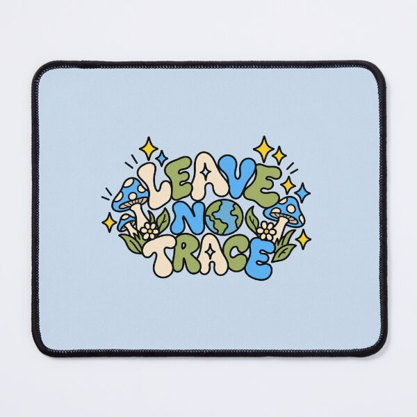 Item preview, Leave No Trace Blue Mushroom designed and sold by PLURCreations.