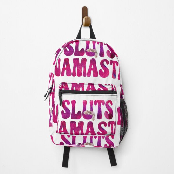 Item preview, Funny Yoga Gym Outfit White Kitten Namaste designed and sold by Monica Laipple.
