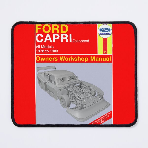 Item preview, Ford Capri Zakspeed Group 5 Owners Manual designed and sold by KLloydPhotos.