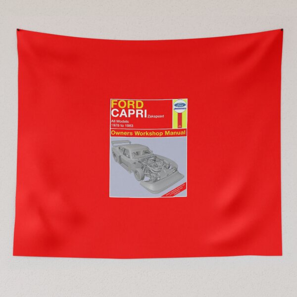 Item preview, Ford Capri Zakspeed Group 5 Owners Manual designed and sold by KLloydPhotos.