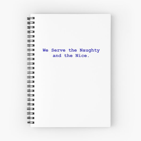 Item preview, Naughty and nice designed and sold by Brew52.