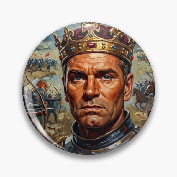 Item preview, Henry V Historical Drama Fine Art Tribute designed and sold by Art's Diner.