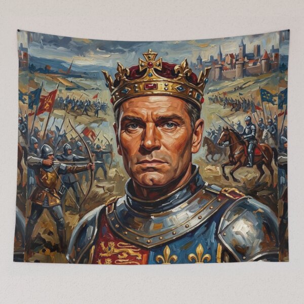 Item preview, Henry V Historical Drama Fine Art Tribute designed and sold by Art's Diner.