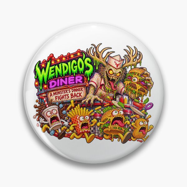 Item preview, Unfortunate Oddities - BUSINESSES - WENDIGO'S DINER designed and sold by WheelieGdArt.