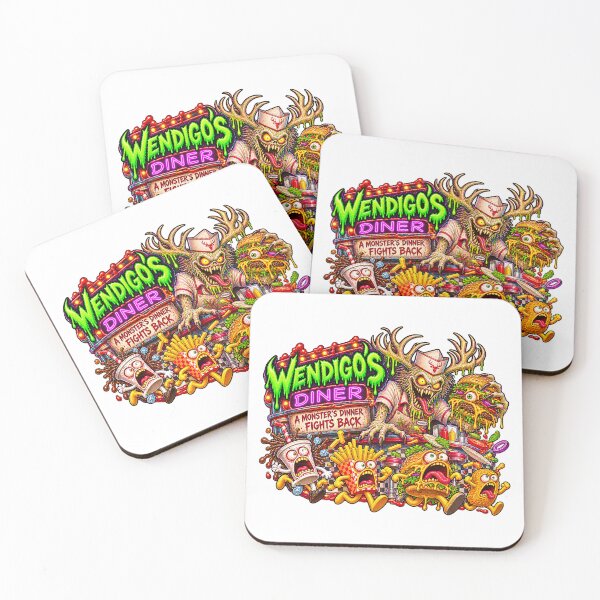 Item preview, Unfortunate Oddities - BUSINESSES - WENDIGO'S DINER designed and sold by WheelieGdArt.