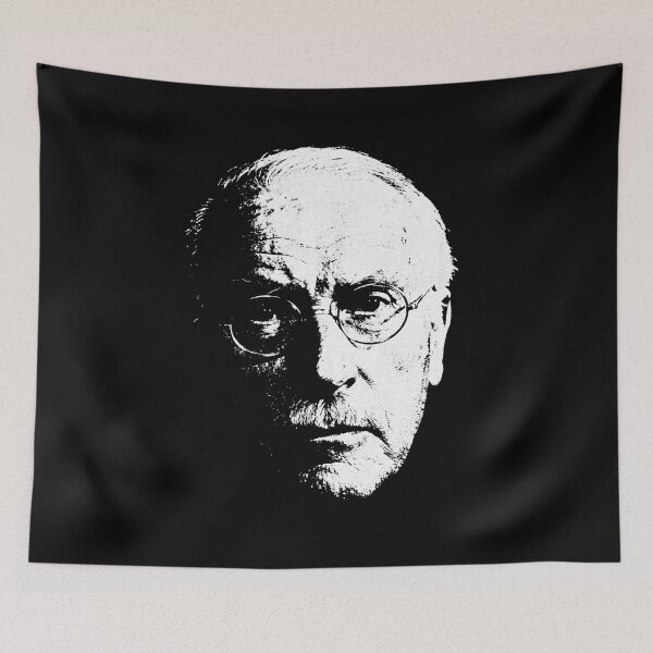 Item preview, Carl Jung Portrait designed and sold by Mystikos Art.