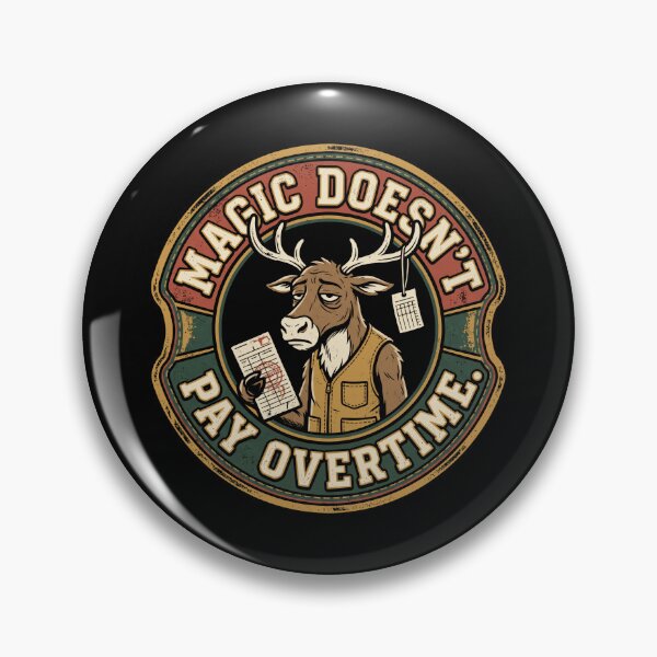 Item preview,  Reindeer Overtime Union – Christmas Workplace Humor designed and sold by Uglyandcute.