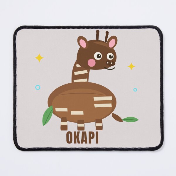 Artikelvorschau, Okapi – Niedliches Regenwaldtier als Geschenk entworfen und verkauft von MIRAJIL.