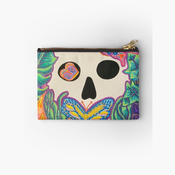 Item preview, Skull Surrounded By Flowers designed and sold by artbyalette.