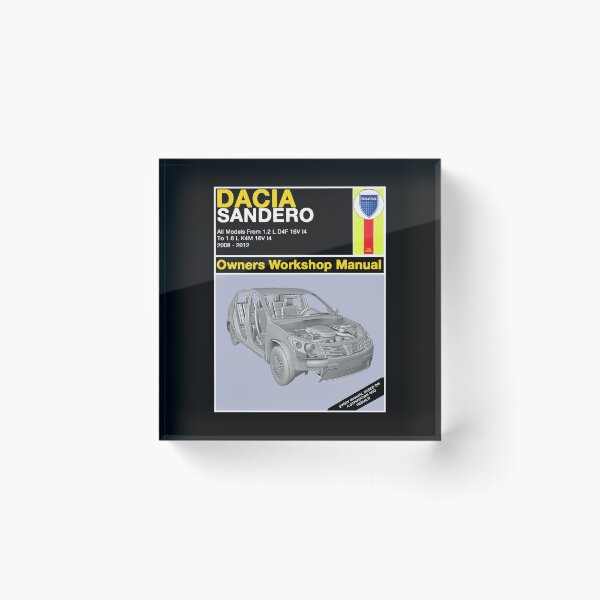 Item preview, Dacia Sandero Owners Manual designed and sold by KLloydPhotos.