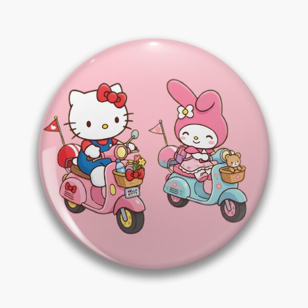 Item preview, Hello Kitty and My Melody Driving Scooter designed and sold by myfavoritegifts.