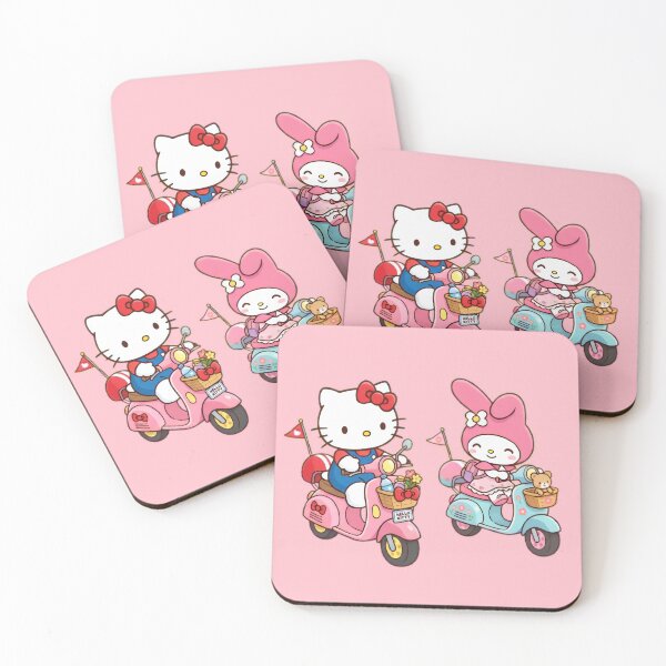 Item preview, Hello Kitty and My Melody Driving Scooter designed and sold by myfavoritegifts.