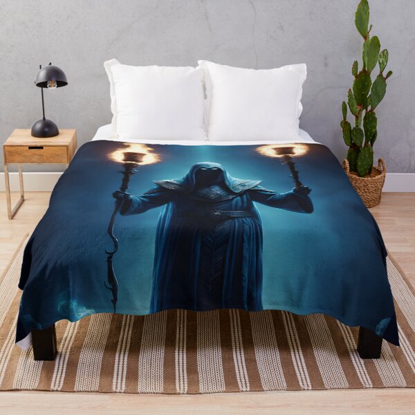 Item preview, A ghostly ritual in indigo tones designed and sold by KunstGeist.