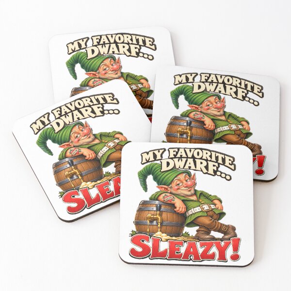 Item preview, My Favorite Dwarf – Sleazy! designed and sold by purrtees.