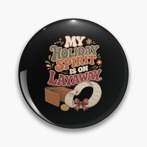 Item preview, Holiday Spirit on Layaway – 1970s Christmas Money Humor designed and sold by Uglyandcute.