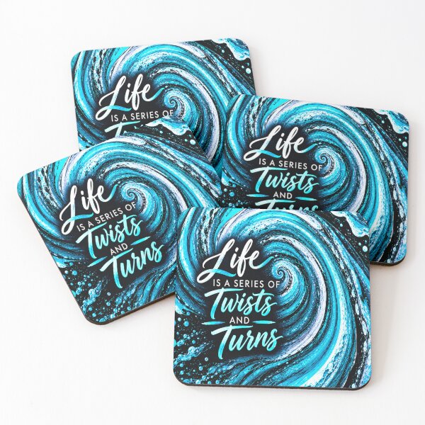 Item preview, Life is a Series of Twists and Turns designed and sold by CyndiEpps.