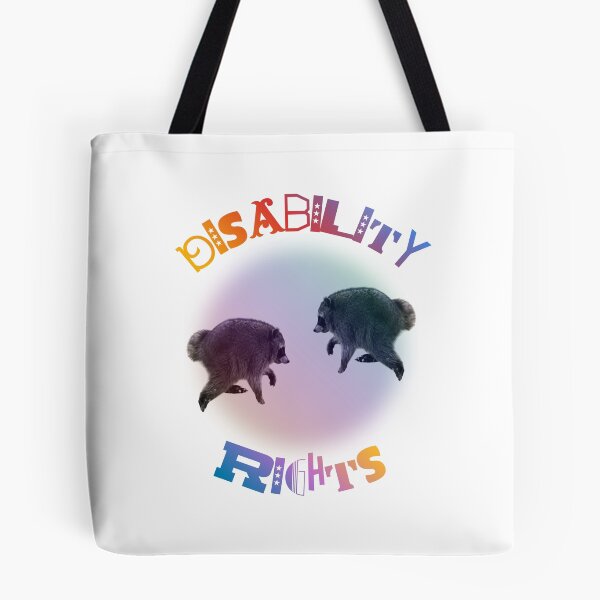 Item preview, Disability Rights Twin Jimothy Raccoon designed and sold by tissueissues.