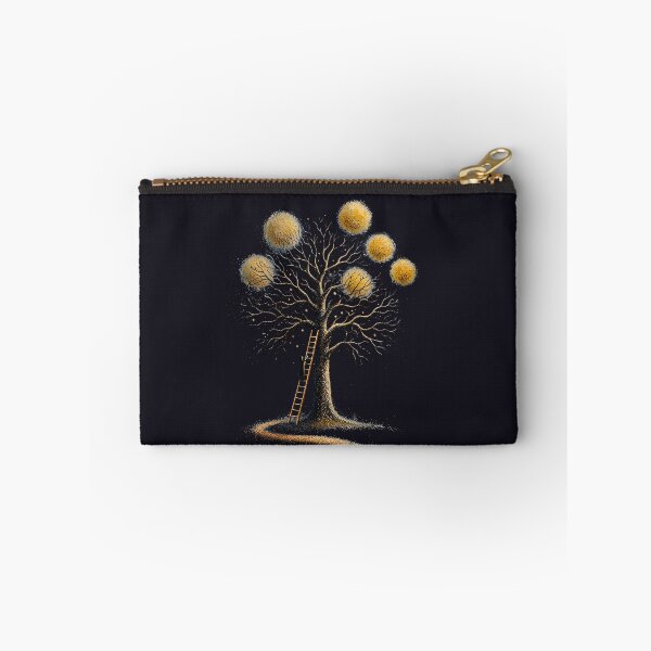 Item preview, Climbing to the Golden Dreams - Surreal Tree of Life designed and sold by  One City Two Children Studio.