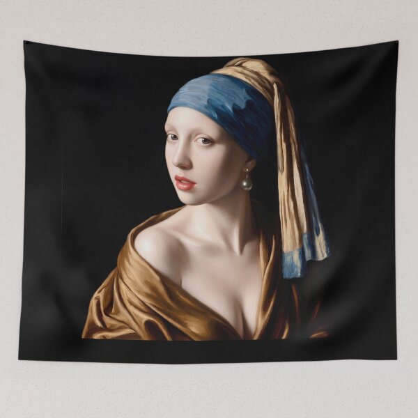 Item preview, The Girl with a pearl earring Vermeer Johannes  designed and sold by CottonWords.