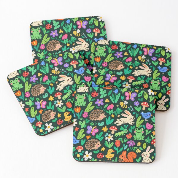 Item preview, Cute Woodland Animals Pattern designed and sold by M.Store.