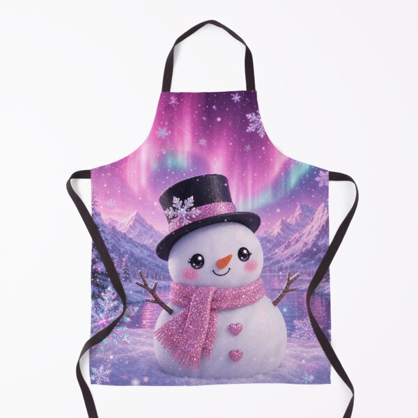 Item preview, CUTE SNOWBABY AND THE PINK AURORA BOREALIS designed and sold by debbiedwarika.