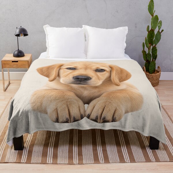 Item preview, Adorable Golden Labrador Puppy - Cute Soulful Dog Portrait designed and sold by Nature's Palette.