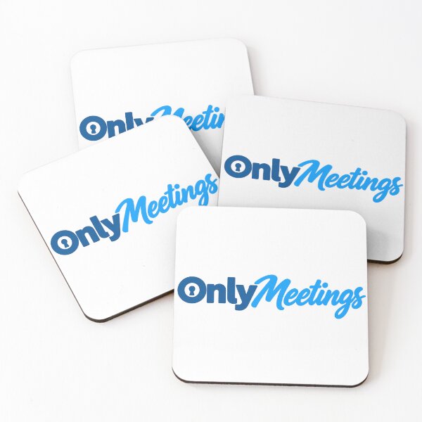 Item preview, OnlyMeetings Engineering Humor Blue Typography designed and sold by JAQSCOMICS.
