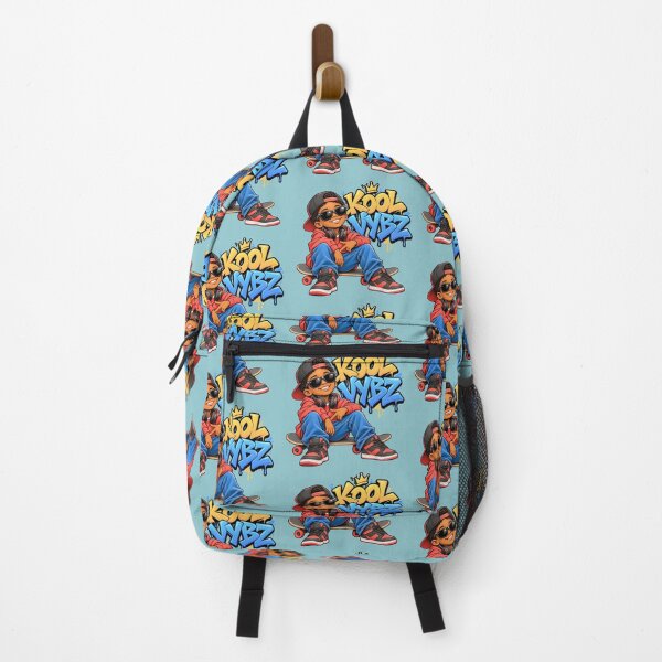 Item preview, KOOL VYBZ Skater Boy – Graffiti Streetwear Cartoon designed and sold by digitalbob60.