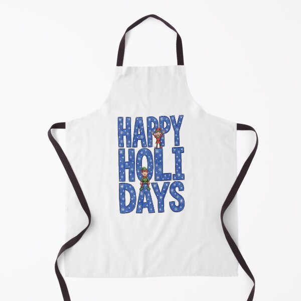 Item preview, Happy Holidays Hand-Drawn - Blue designed and sold by VFXguy.