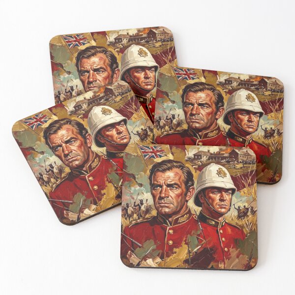 Item preview, Zulu War Epic Drama Fine Art Tribute designed and sold by Art's Diner.