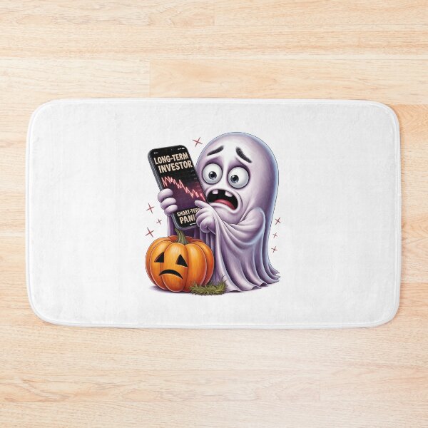 Item preview, Long Term Investor Short Term Panic – Funny Stock Market Ghost Art designed and sold by jkrphoto.