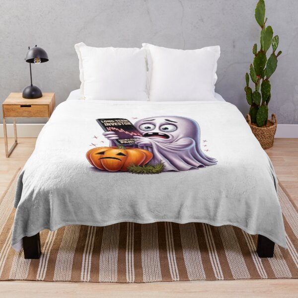 Item preview, Long Term Investor Short Term Panic – Funny Stock Market Ghost Art designed and sold by jkrphoto.