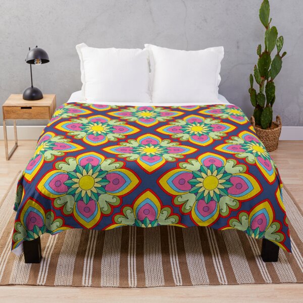 Item preview, Original flower tile seamless pattern designed and sold by ChimaHome.