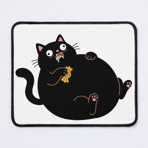 Item preview, Greedy Black Cat with Sweet designed and sold by natalielaf.