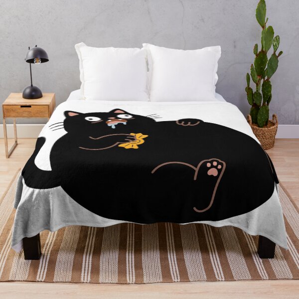 Item preview, Greedy Black Cat with Sweet designed and sold by natalielaf.