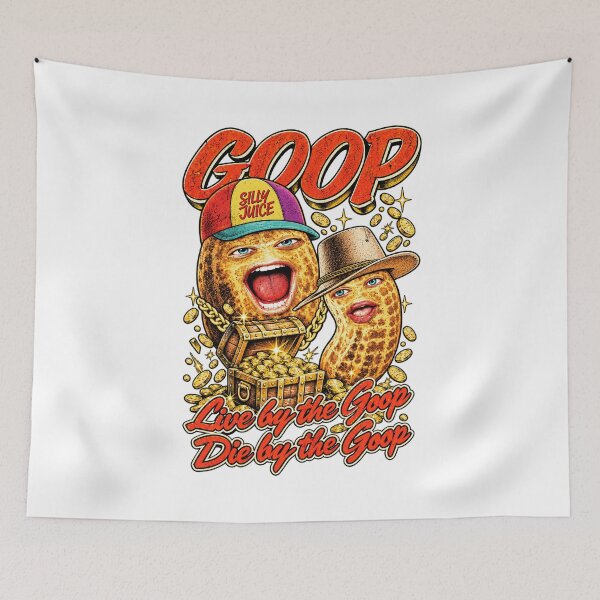 Item preview, Burnt Peanut Merch Live By The Goop designed and sold by lamiss-lacos.